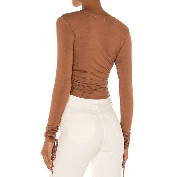 Lovers and Friends Dory Top Brown Size Small - Picture 2 of 12